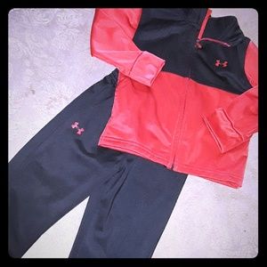 2t under armor track suit